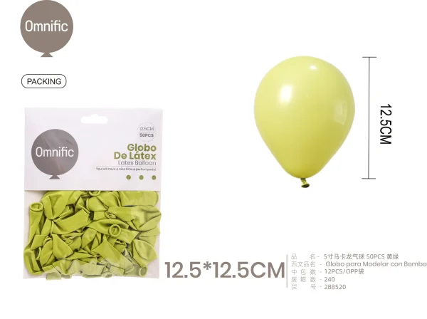 MACARON LEMON GREEN R5